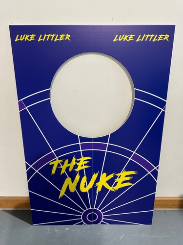 Dart board surround wall