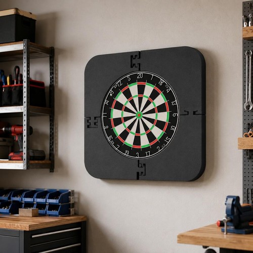 Dartboard wall protector - dartboard,