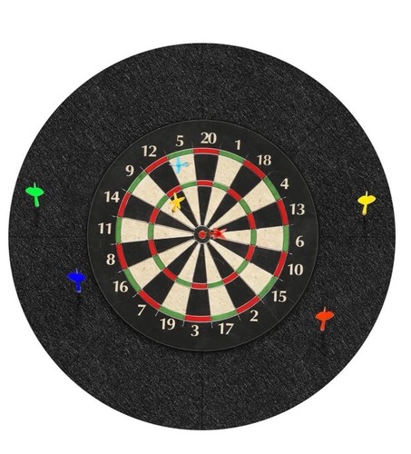 Dart board wall - dart, protector