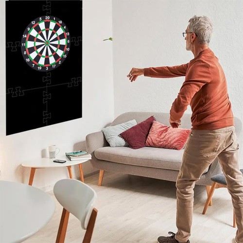 Extended length dartboard - length,