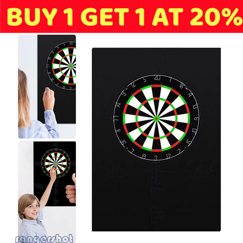 Extended length dartboard - extended,