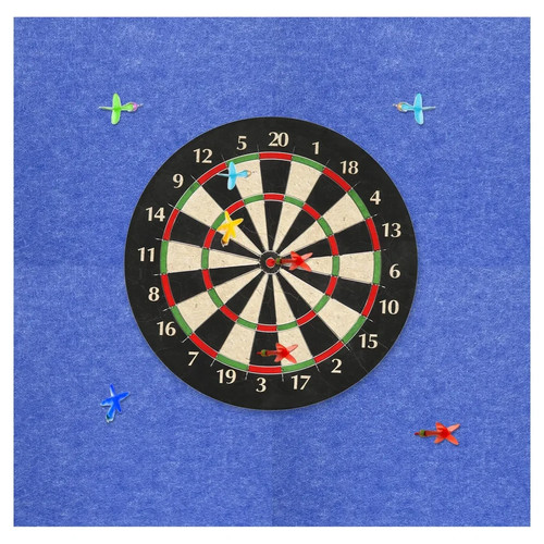 Dartboard wall protector - dartboard, self