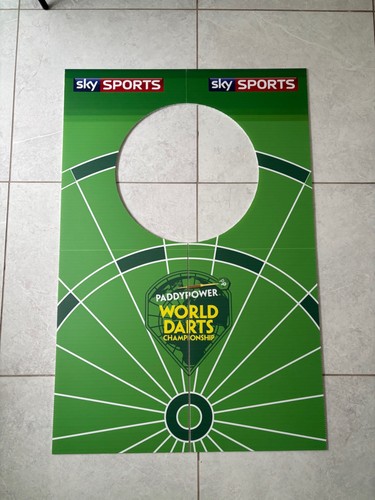 Dart board surround wall